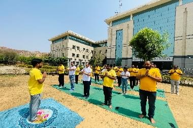 Pratap University Jaipur International Day of Yoga photo 16